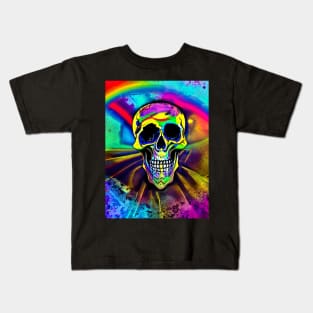 Psychedelic Skull Kids T-Shirt